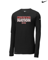 CJM HS Cheer Nation - Mens Nike Longsleeve