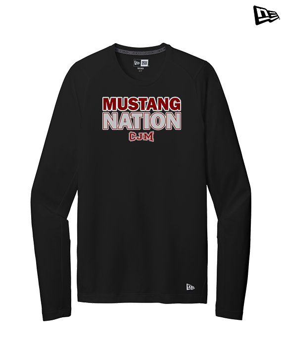 CJM HS Cheer Nation - New Era Performance Long Sleeve