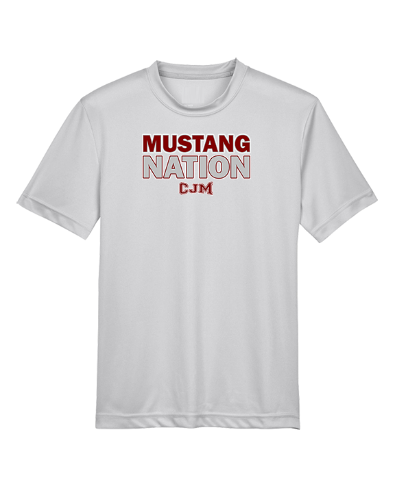 CJM HS Cheer Nation - Youth Performance Shirt