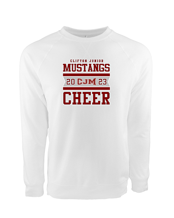 CJM HS Cheer Stamp - Crewneck Sweatshirt
