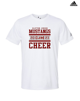 CJM HS Cheer Stamp - Mens Adidas Performance Shirt