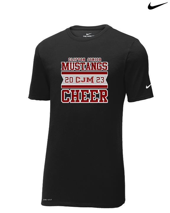CJM HS Cheer Stamp - Mens Nike Cotton Poly Tee