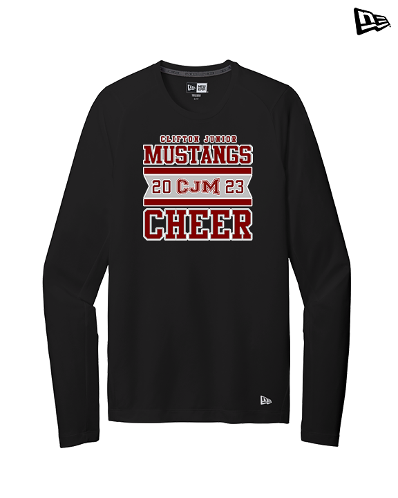 CJM HS Cheer Stamp - New Era Performance Long Sleeve