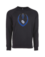 Charter Oak Full Football- Crewneck Sweatshirt