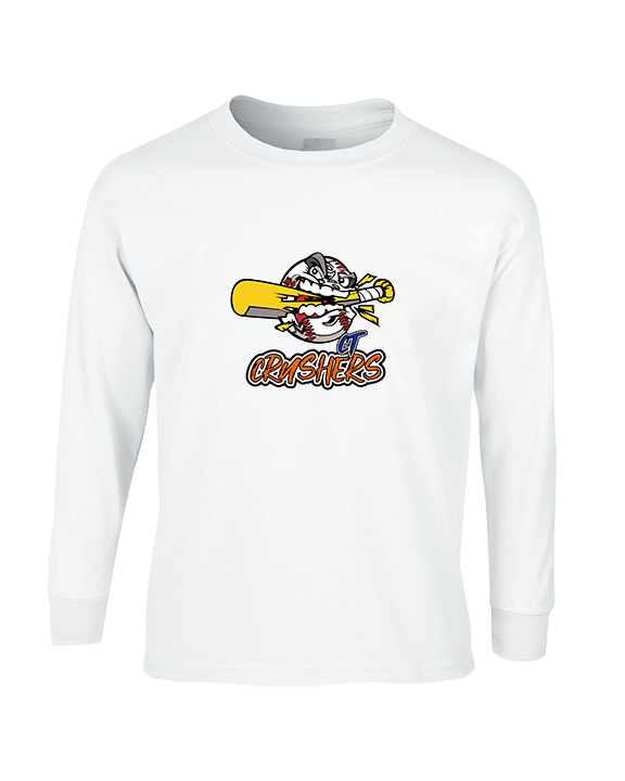 CT Crushers Baseball Logo - Cotton Longsleeve