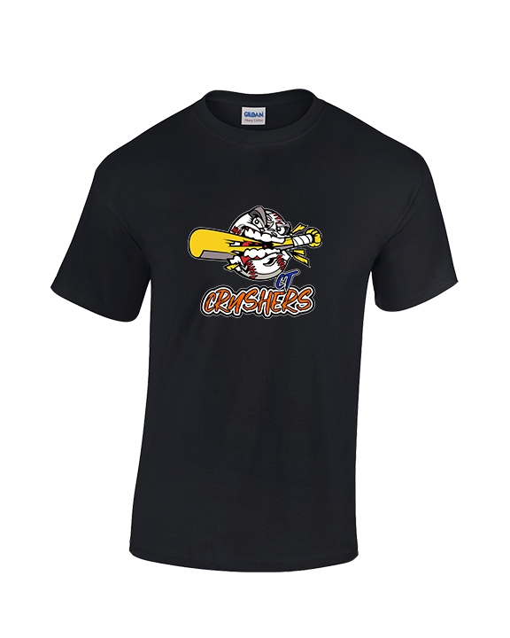 CT Crushers Baseball Logo - Cotton T-Shirt