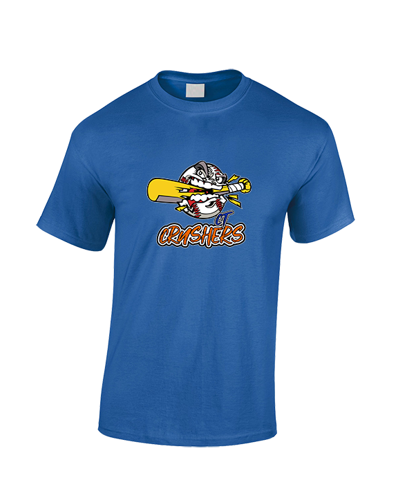 CT Crushers Baseball Logo - Cotton T-Shirt