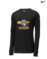 CT Crushers Baseball Logo - Mens Nike Longsleeve