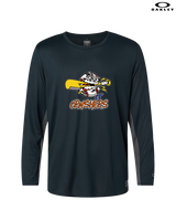 CT Crushers Baseball Logo - Mens Oakley Longsleeve