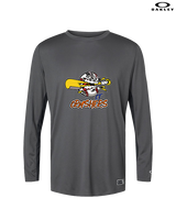 CT Crushers Baseball Logo - Mens Oakley Longsleeve