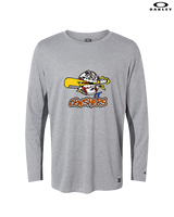 CT Crushers Baseball Logo - Mens Oakley Longsleeve