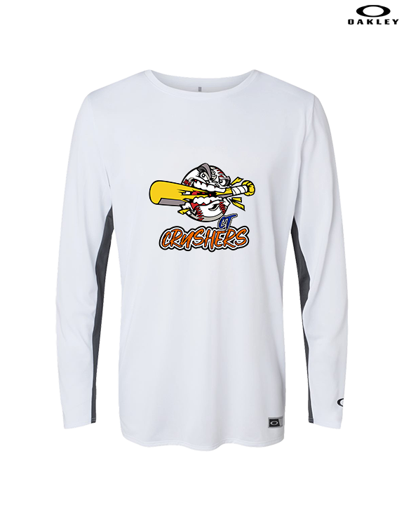 CT Crushers Baseball Logo - Mens Oakley Longsleeve