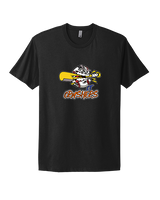 CT Crushers Baseball Logo - Mens Select Cotton T-Shirt