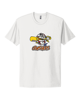 CT Crushers Baseball Logo - Mens Select Cotton T-Shirt