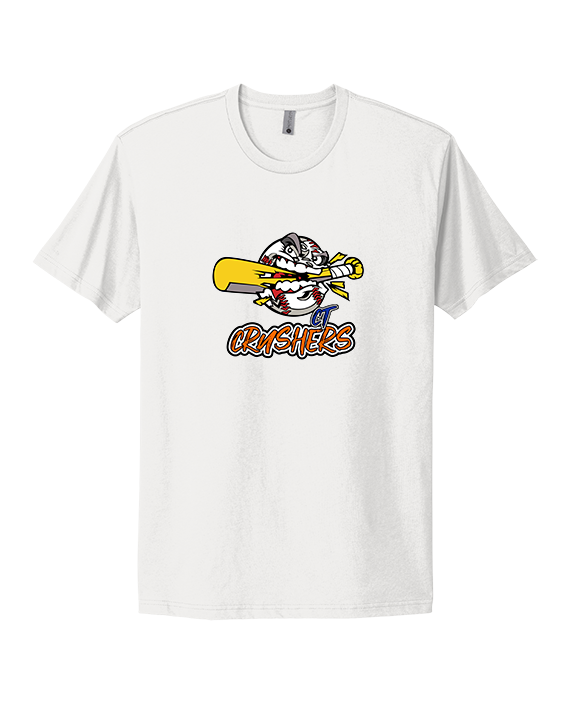 CT Crushers Baseball Logo - Mens Select Cotton T-Shirt