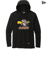 CT Crushers Baseball Logo - New Era Tri-Blend Hoodie