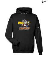 CT Crushers Baseball Logo - Nike Club Fleece Hoodie