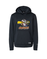 CT Crushers Baseball Logo - Oakley Performance Hoodie