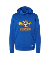 CT Crushers Baseball Logo - Oakley Performance Hoodie