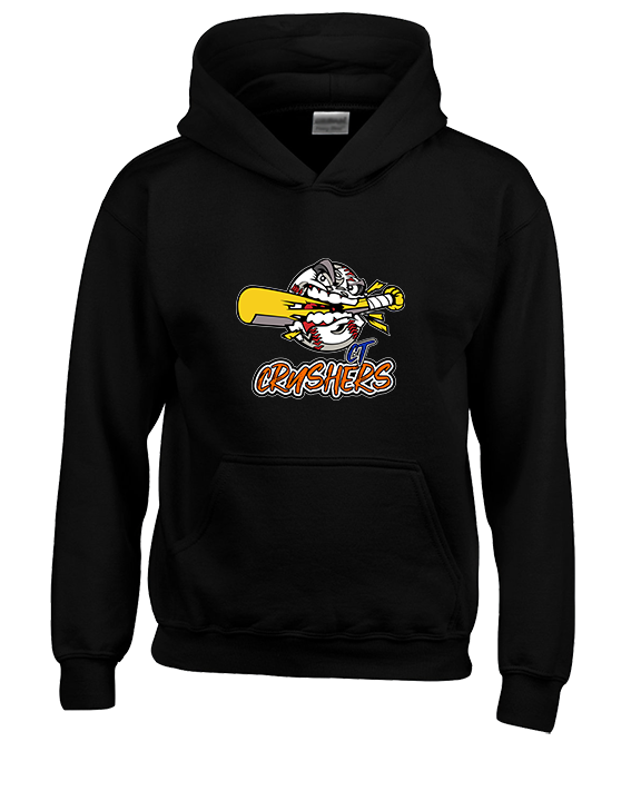 CT Crushers Baseball Logo - Unisex Hoodie