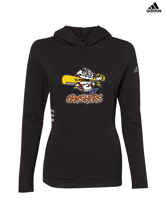 CT Crushers Baseball Logo - Womens Adidas Hoodie