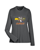 CT Crushers Baseball Logo - Womens Performance Longsleeve