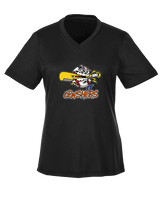 CT Crushers Baseball Logo - Womens Performance Shirt