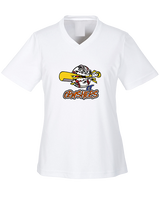 CT Crushers Baseball Logo - Womens Performance Shirt