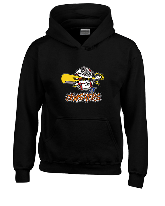 CT Crushers Baseball Logo - Youth Hoodie