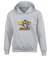 CT Crushers Baseball Logo - Youth Hoodie