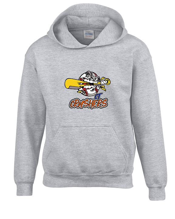 CT Crushers Baseball Logo - Youth Hoodie
