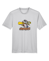 CT Crushers Baseball Logo - Youth Performance Shirt