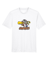 CT Crushers Baseball Logo - Youth Performance Shirt