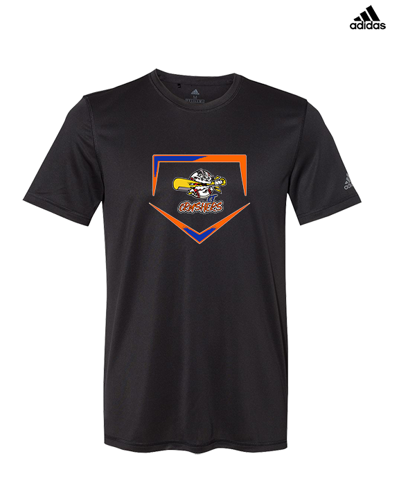CT Crushers Baseball Plate - Mens Adidas Performance Shirt