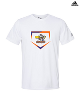 CT Crushers Baseball Plate - Mens Adidas Performance Shirt