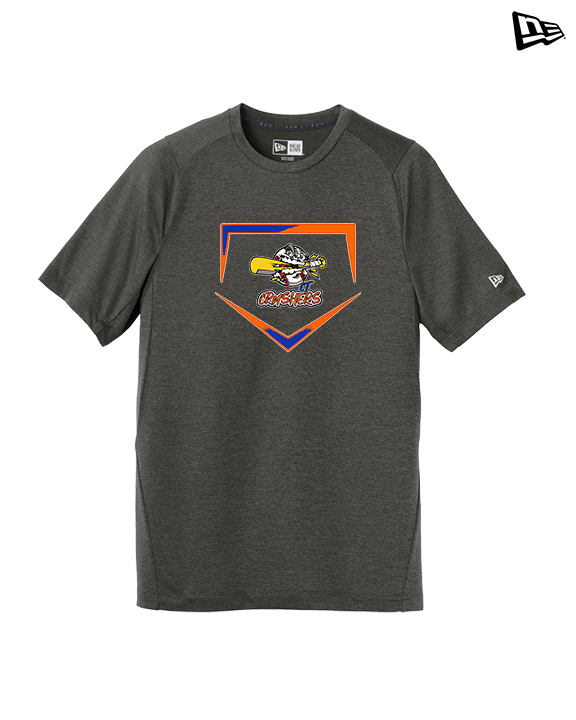 CT Crushers Baseball Plate - New Era Performance Shirt