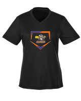 CT Crushers Baseball Plate - Womens Performance Shirt