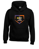 CT Crushers Baseball Plate - Youth Hoodie
