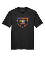 CT Crushers Baseball Plate - Youth Performance Shirt