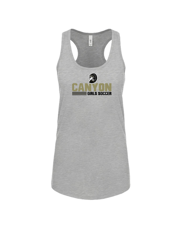 Canyon Girls Soccer Comanche - Women’s Tank Top