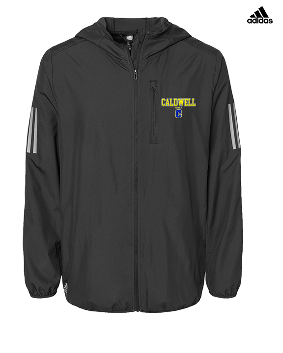 Caldwell HS Golf Block - Mens Adidas Full Zip Jacket