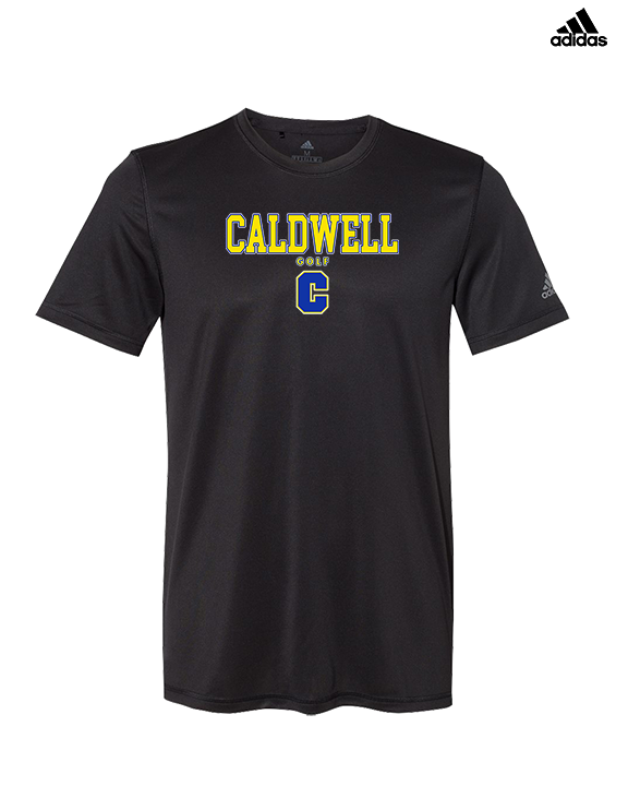 Caldwell HS Golf Block - Mens Adidas Performance Shirt