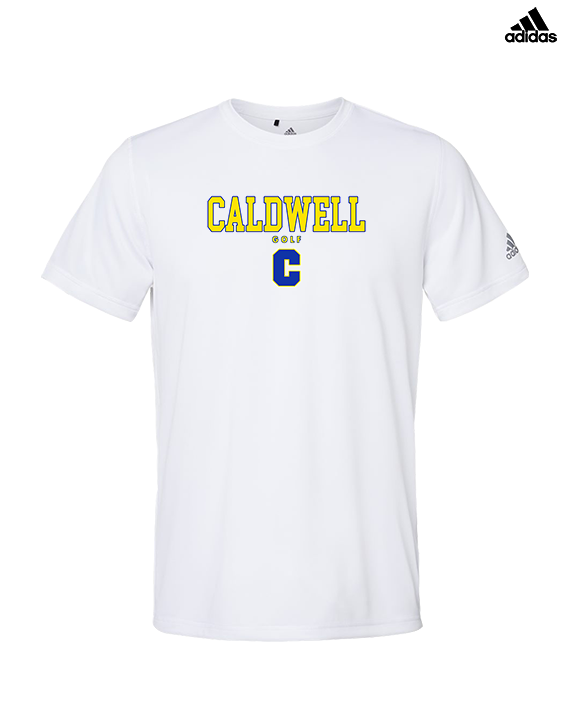 Caldwell HS Golf Block - Mens Adidas Performance Shirt