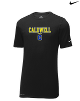 Caldwell HS Golf Block - Mens Nike Cotton Poly Tee