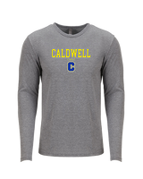 Caldwell HS Golf Block - Tri-Blend Long Sleeve