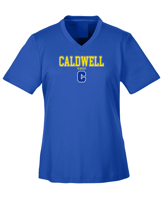 Caldwell HS Golf Block - Womens Performance Shirt