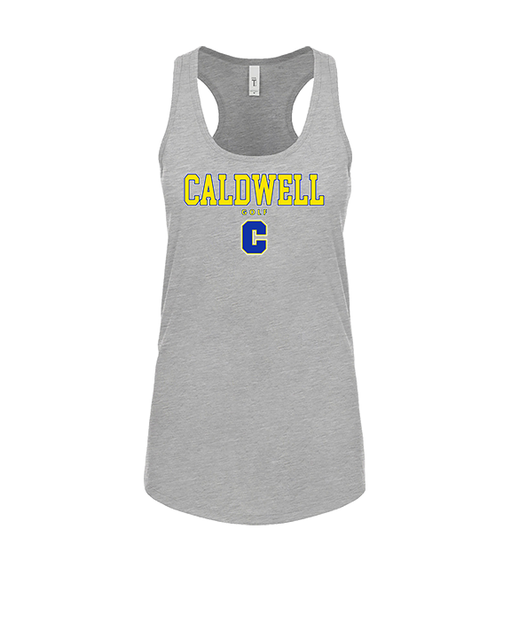Caldwell HS Golf Block - Womens Tank Top