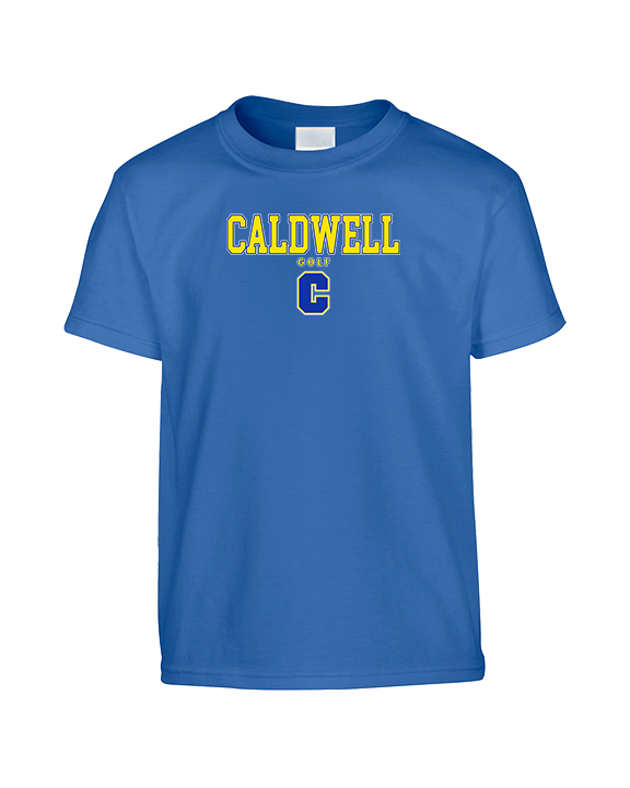 Caldwell HS Golf Block - Youth Shirt