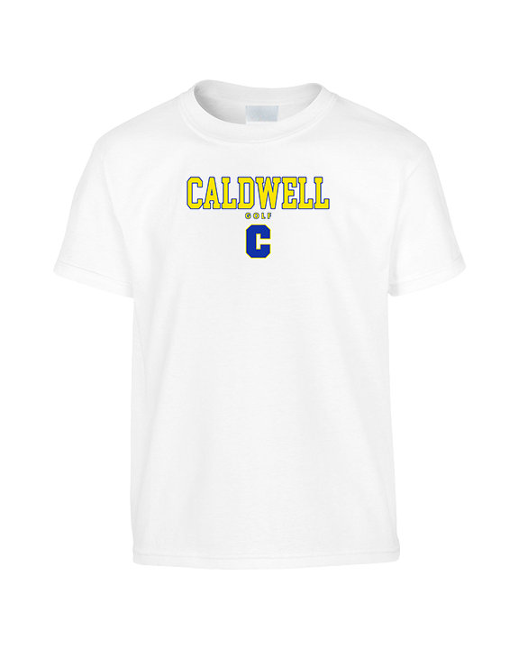 Caldwell HS Golf Block - Youth Shirt
