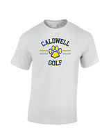 Caldwell HS Golf Curve - Cotton T-Shirt